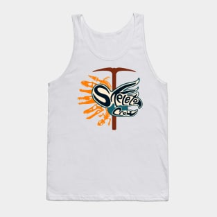 Logo - Blue Orange Tank Top